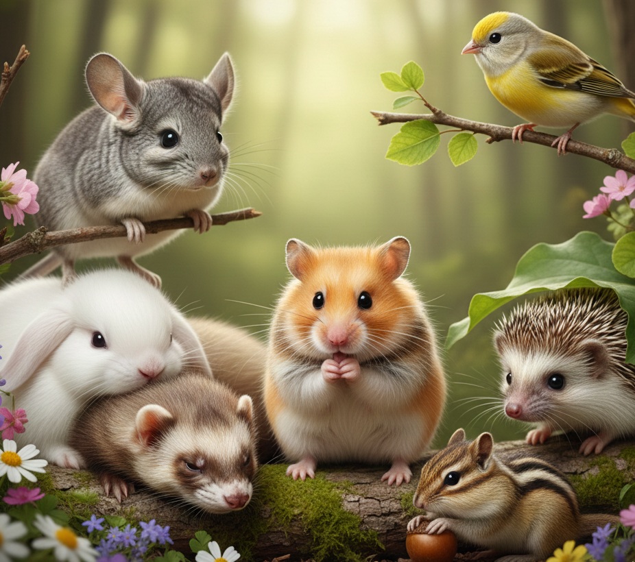 小動物たちのイメージ